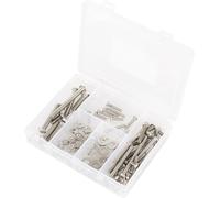 Louis Assortiment vis pouces 100 PCES, SIX PANS BOMBÉE