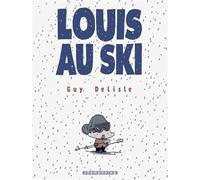 Louis au ski - Guy Delisle - Delcourt - cartonné - Bande dessinée