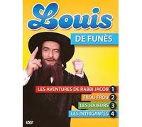Louis de Funes coffret 4 DVD : Les Aventures de Rabbi Jacob / Frou Frou / Les Intrigantes / Les Joueurs