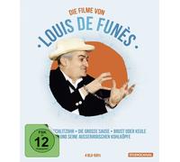 LOUIS DE FUNES EDITION - DE FUNES,LOUIS/BOURVIL 4 BLU-RAY NEUF