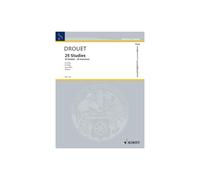 Louis Drouet 25 Etudes: Solo Flute: For Flute (Poche)