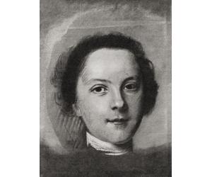 Louis Joseph Xavier Duc de Bourgogne 1751 - 1761. Prince français de la maison de Bourbon mort à dix ans de tuberculose extra-pulmonaire. Après une œuvre du portraitiste rococo français Maurice