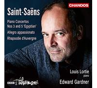 Louis Lortie – Saint‑Saëns : Concertos pour piano n°3 & n°5 etc. – CD – NAXOS