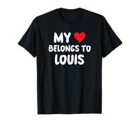 Louis - Mon cœur Appartient à Louis - l'amour T-Shirt