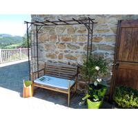 Louis Moulin Arche de jardin en métal Louis Moulin - Pergola fer vieilli 187 x 198 cm - 3036