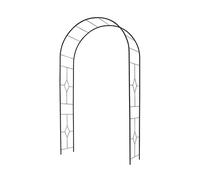 LOUIS MOULIN-Arche en métal noir à tube rond Louis Moulin Basics Vitrail - 130 x 50 x 250 cm