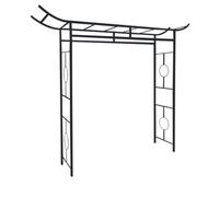 LOUIS MOULIN-Arche en métal noir charbon Louis Moulin Zen - 175 x 50 x 237 cm