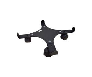 Louis Moulin Essentis Roule-Plante Extensible Noir 34-51cm - 4 Roulettes dont 1 Frein - Charge 100kg - Acier Époxy