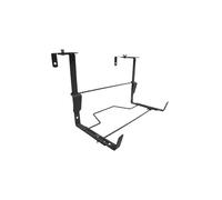 Louis Moulin Essentis Support Jardinière Ergonomique Fer Plat Noir - Fixation Réglable Balcon Fenêtre - Acier Époxy Anti-Rouille