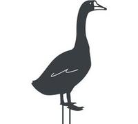 Louis Moulin Figurine à piquer Oie - 50x34 cm - anthracite G