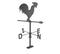 Louis Moulin Girouette Coq 45x74cm - Anthracite - Made in France