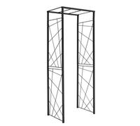 LOUIS MOULIN-Pergola Mandala tube Petit modèle Métal Gris 74x50x198 cm