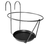 LOUIS MOULIN-Porte pot soucoupe gris diamètre 20/22 cm