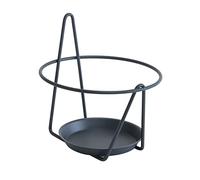 Louis Moulin Porte-Pots Soucoupe Mural 16-18 cm - Anthracite - Made in France, Unique