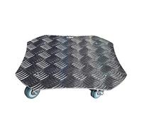 LOUIS MOULIN-Support à roulettes en aluminium carré 34 cm