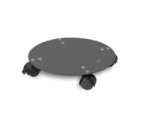 LOUIS MOULIN-Roule-plante design rond en acier gris anthracite Louis Moulin Basics - diamètre 40 cm