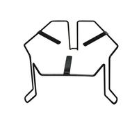 LOUIS MOULIN-Stabilisateur de pot en métal gris martelé