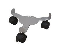LOUIS MOULIN-Support 3 roulettes extensible gris alu Extensible 27 à 37 cm