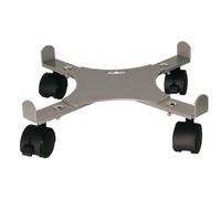 LOUIS MOULIN-Support 4 roulettes extensible gris alu 34 à 51 cm