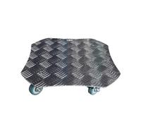 LOUIS MOULIN-Support à roulettes en aluminium carré 34 cm