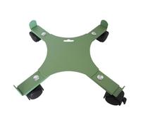 LOUIS MOULIN-Support de pot 4 roulettes extensible en acier vert pâle Louis Moulin - 34/51 cm