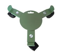 LOUIS MOULIN-Support de pot à 3 roulettes extensible en acier vert pâle Louis Moulin - 27/37 cm