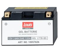 Louis Parts Gel-Batterie YT7B-BS 12V/6AH SAE120A
