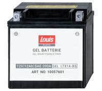 Louis Parts Gel-Batterie YTX14-BS 12V/12AH SAE200A