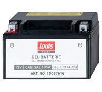 Louis Parts Gel-Batterie YTX7A-BS 12V/6AH SAE105A