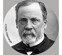Louis Pasteur (15x15cm) - Autocollant/Sticker