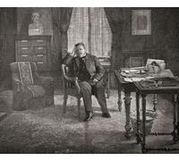 Louis Pasteur dans son bureau à l'Institut Pasteur Paris. Louis Pasteur 1822 - 1895. Chimiste et microbioligiste français qui a découvert entre autres la pasteurisation et les principes de la