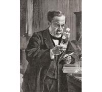 Louis Pasteur dans son laboratoire. Louis Pasteur 1822 - 1895. Chimiste et microbioligiste français qui a découvert entre autres la pasteurisation et les principes de la vaccination. Il était