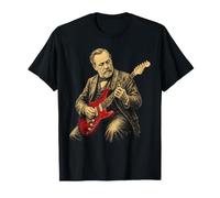 Louis Pasteur Guitare Rock Art Historique T-Shirt