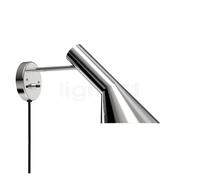 Louis Poulsen AJ Applique acier inoxydable poli - avec interrupteur/avec fiche