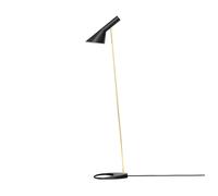 Louis Poulsen AJ Floor Brass Stehleuchte, Black / Brass
