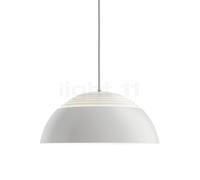 Louis Poulsen AJ Royal Suspension LED ø37 cm - blanc - 2.700 K - dimmable variateur de phase Ce luminaire comporte des modules à LED prémontés de classes énergétiques A A++, A+, A