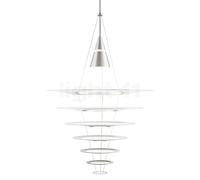 Louis Poulsen Enigma Suspension blanc - 82,5 cm Ce luminaire comporte des modules à LED prémontés de classes énergétiques A A++, A+, A