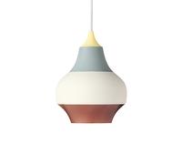 LOUIS POULSEN lampe à suspension CIRQUE (Ø 15 cm / Top jaune - Aluminium)