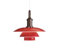 Louis Poulsen PH 3½-3 Pendant Pendelleuchte, rouge