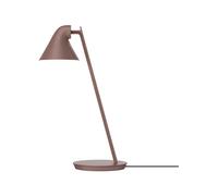 Louis Poulsen Lampe de table NJP Mini LED 16x41,5 cm Marron rose