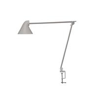 Louis Poulsen NJP Table Clamp Klemmleuchte, alu gris clair, 2700K
