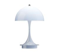 Louis Poulsen Lampe de table Panthella 160 Portable v3 Opal pale blue