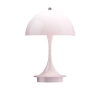 Louis Poulsen Lampe de table Panthella 160 Portable v3 Opal pale rose