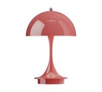 Louis Poulsen Lampe de table Panthella 160 Portable v3 Opaque coral