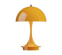 Louis Poulsen Lampe de table Panthella 160 Portable v3 Opaque orange