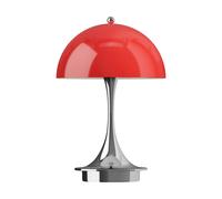 Louis Poulsen Lampe de table Panthella 160 Portable v3 Original Opal Red