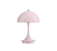 LOUIS POULSEN lampe de table PANTHELLA 160 PORTABLE V3 (Rose pâle, diffuseur opale - Acrylique)