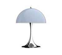 Louis Poulsen Lampe de table Panthella 250 Bleu-gris opale-chrome