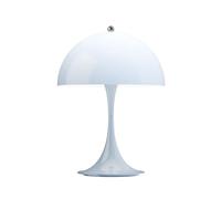 LOUIS POULSEN lampe de table PANTHELLA 250 PORTABLE V3 (Bleu pâle, diffuseur opale - Acrylique)