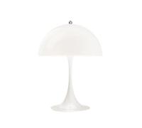 LOUIS POULSEN lampe de table PANTHELLA 320 (Blanc opalin - acrylique opalin et aluminium)